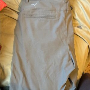 Puma Light Gray Casual golf work out shorts.